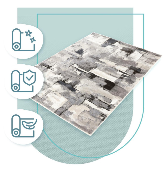 Koberec Oro Toppa Grey