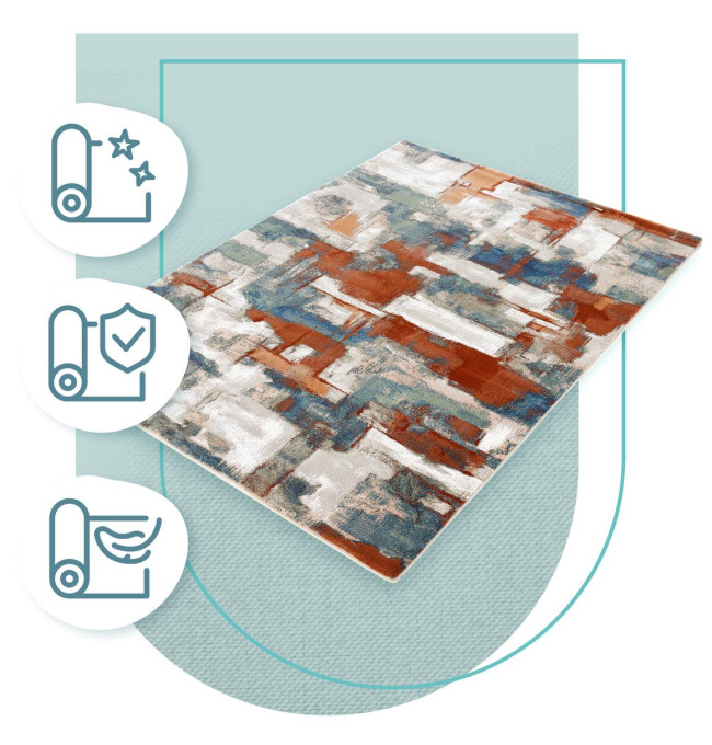 Koberec Oro Toppa Rust