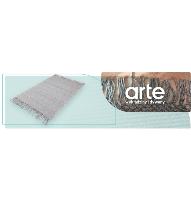 Koberec Arte Verona stříbrný