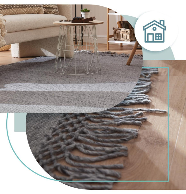 Koberec Arte Verona stříbrný