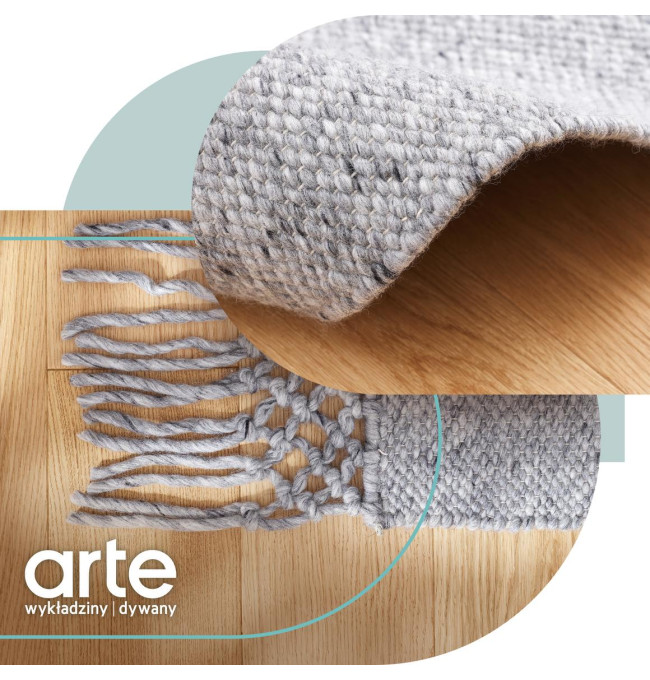 Koberec Arte Verona stříbrný