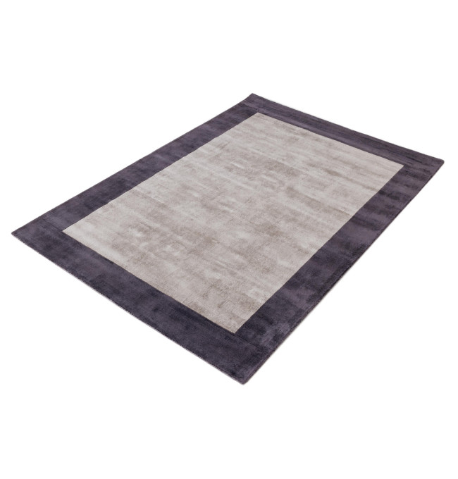 Koberec Blade Border Charcoal stříbrný