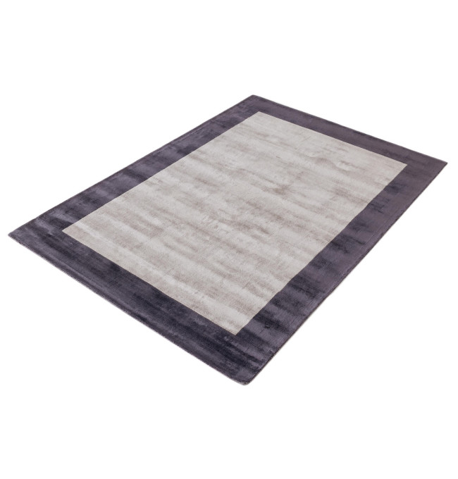 Koberec Blade Border Charcoal stříbrný