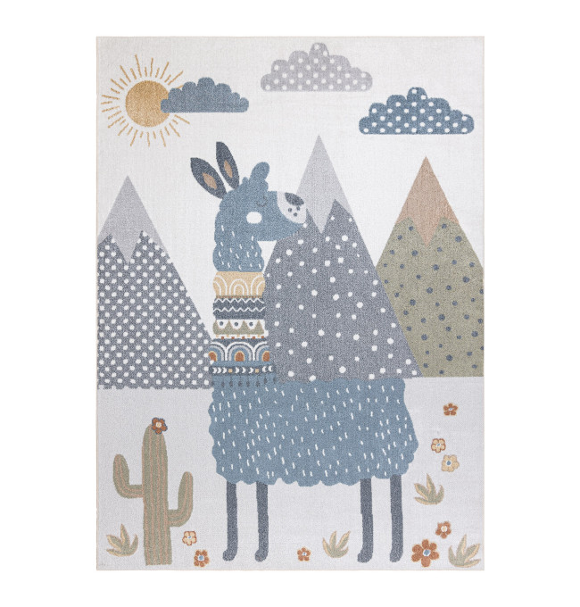 Koberec BONO 8275 Lama, krémový / světle šedý