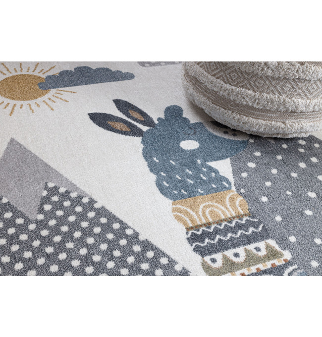 Koberec BONO 8275 Lama, krémový / světle šedý