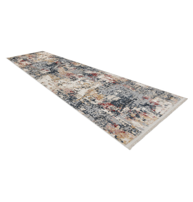 Koberec / běhoun DISTIN 0123A růžový / pudrový / bílý