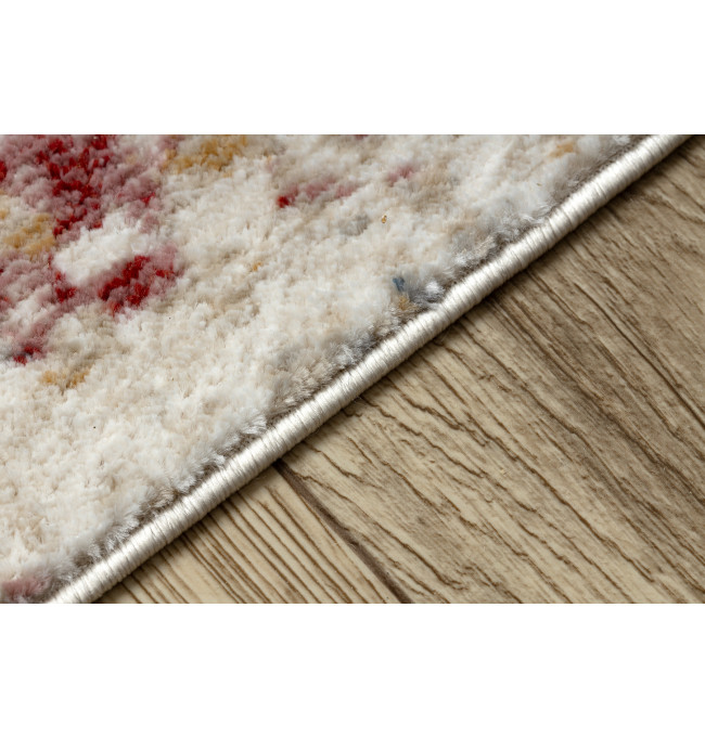 Koberec / běhoun DISTIN 0123A růžový / pudrový / bílý