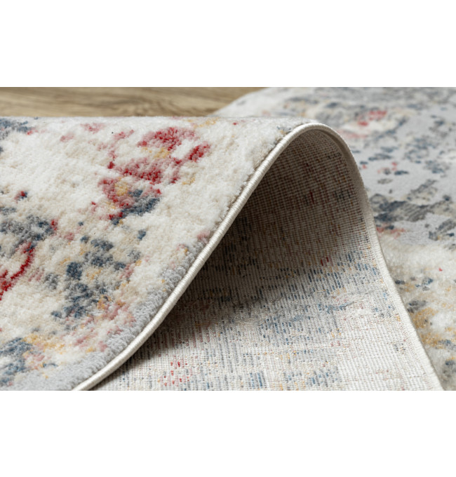 Koberec / běhoun DISTIN 0123A růžový / pudrový / bílý