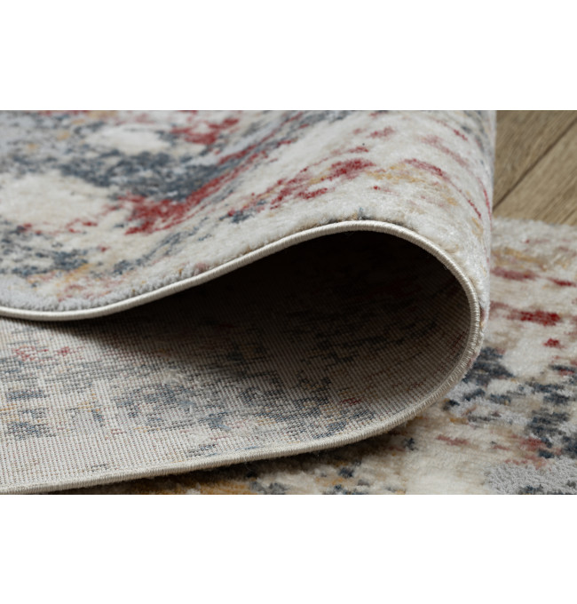 Koberec / běhoun DISTIN 0123A růžový / pudrový / bílý