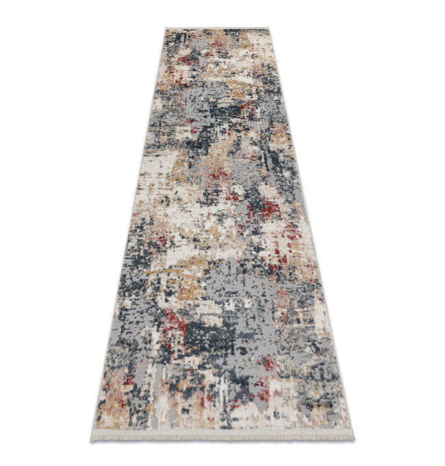 Koberec / běhoun DISTIN 0123A růžový / pudrový / bílý