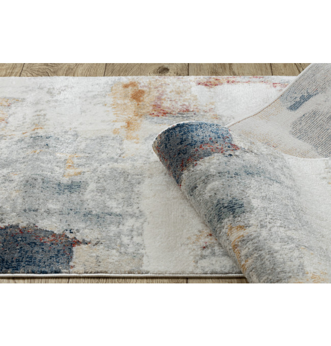 Koberec / běhoun DISTIN 0144B bílý / růžový / pudrový