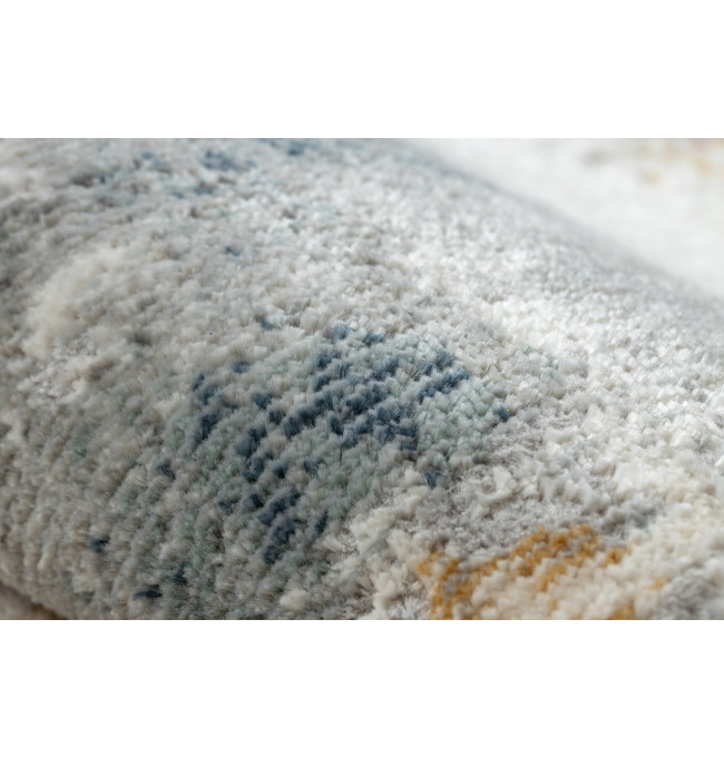 Koberec / běhoun DISTIN 0144B bílý / růžový / pudrový