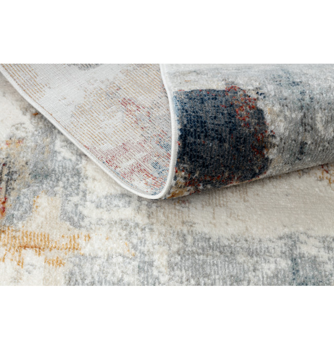 Koberec / běhoun DISTIN 0144B bílý / růžový / pudrový