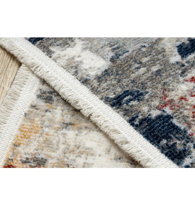 Koberec / běhoun DISTIN 0144B bílý / růžový / pudrový