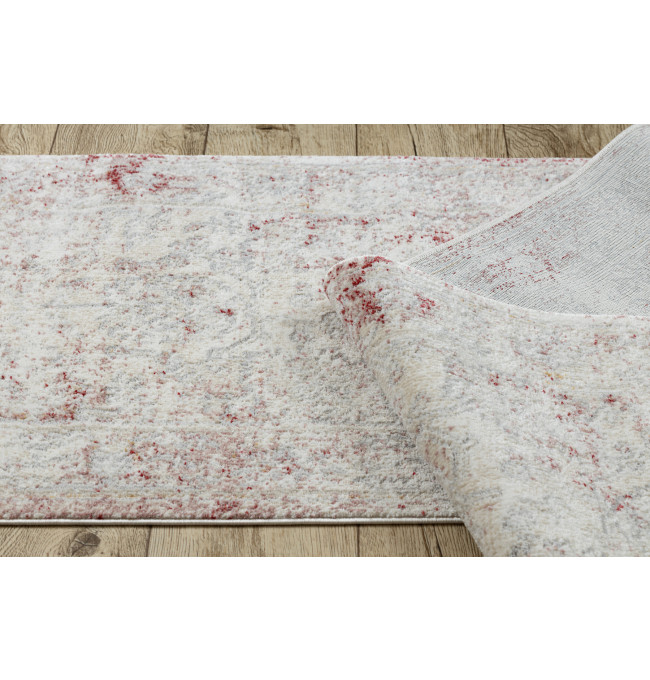 Koberec / běhoun DISTIN 0828A růžový / pudrový / bílý