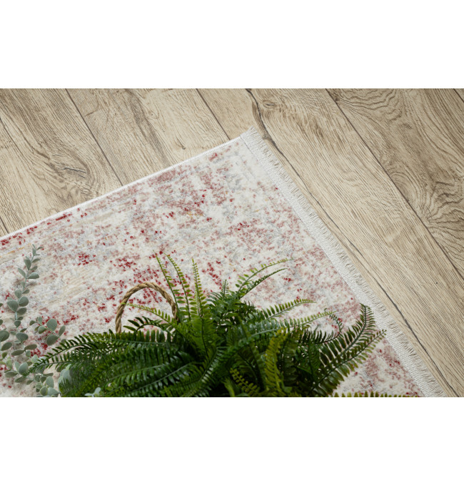 Koberec / běhoun DISTIN 0828A růžový / pudrový / bílý