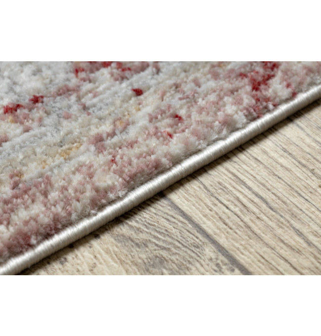 Koberec / běhoun DISTIN 0828A růžový / pudrový / bílý