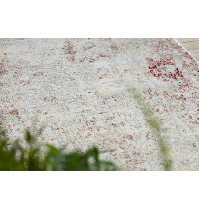 Koberec / běhoun DISTIN 0828A růžový / pudrový / bílý