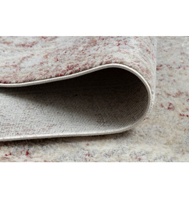 Koberec / běhoun DISTIN 0828A růžový / pudrový / bílý