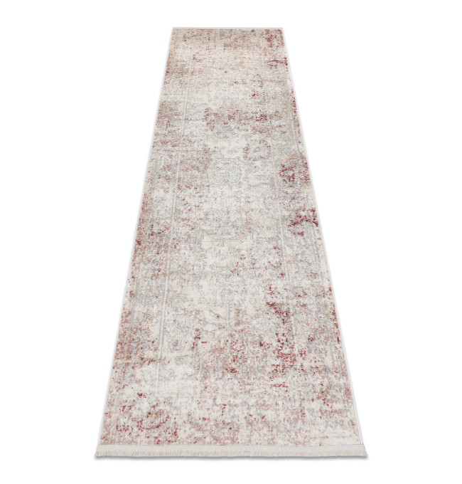 Koberec / běhoun DISTIN 0828A růžový / pudrový / bílý