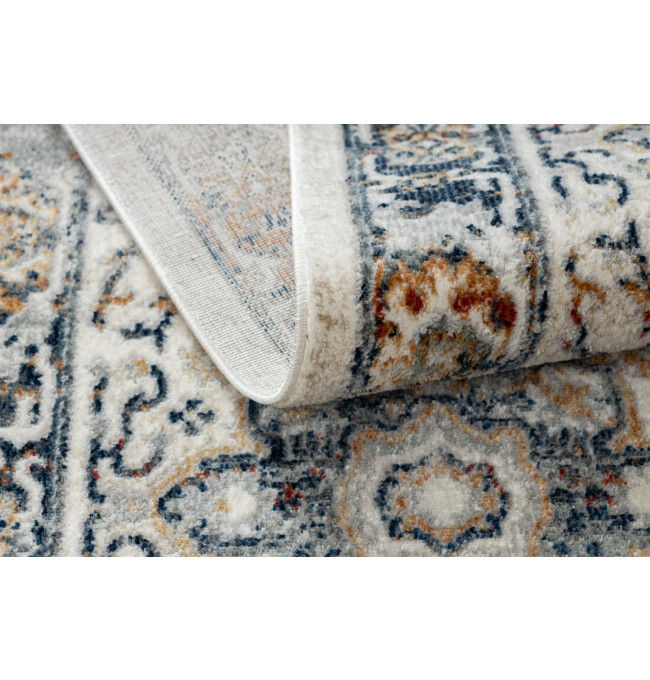 Koberec / běhoun DISTIN 0834A granátový / modrý / žlutý / terrakota