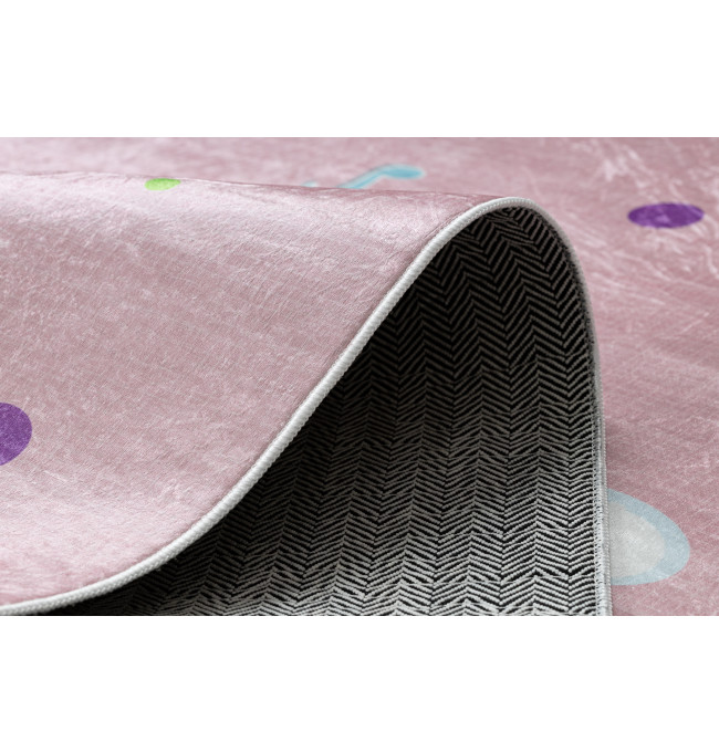 Dětský koberec protiskluzový BAMBINO 41870 Balerína, růžový