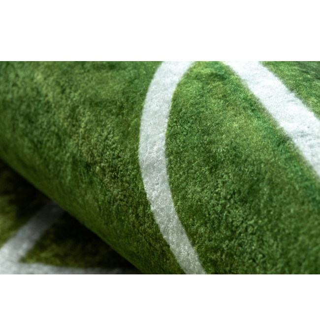 Dětský koberec JUNIOR 51307.803 hřiště / fotbal, zelený