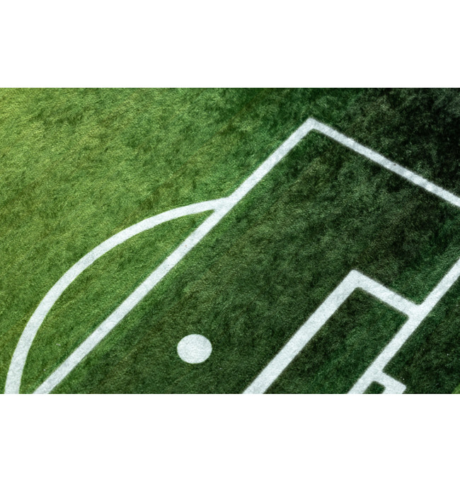 Dětský koberec JUNIOR 51307.803 hřiště / fotbal, zelený