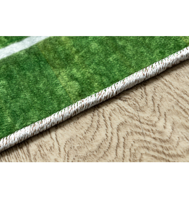 Dětský koberec JUNIOR 51307.803 hřiště / fotbal, zelený