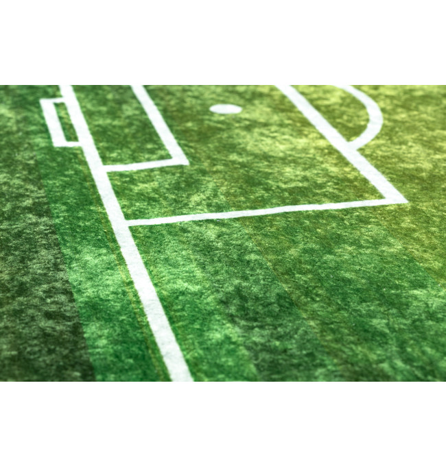 Dětský koberec JUNIOR 51307.803 hřiště / fotbal, zelený
