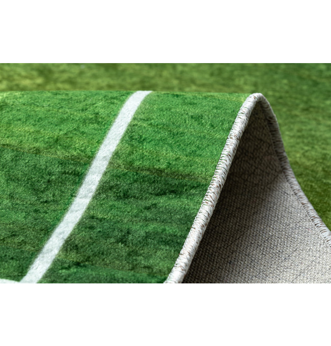 Dětský koberec JUNIOR 51307.803 hřiště / fotbal, zelený