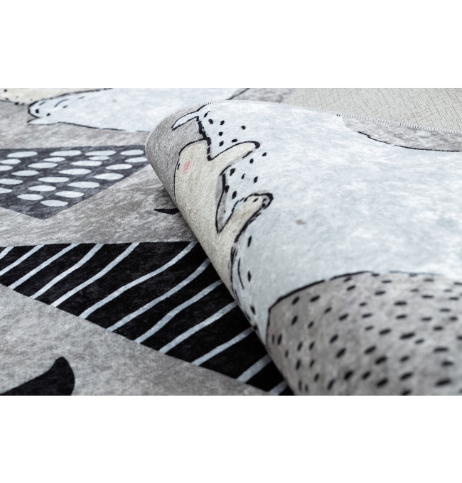 Dětský koberec JUNIOR 51974.802 medvídci, šedý