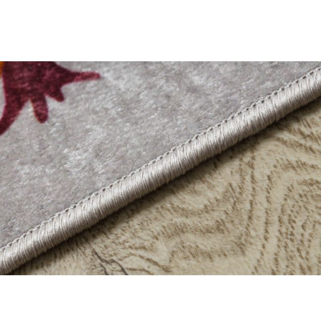 Koberec JUNIOR 51986.803 dráhy / lokomotiva, šedý