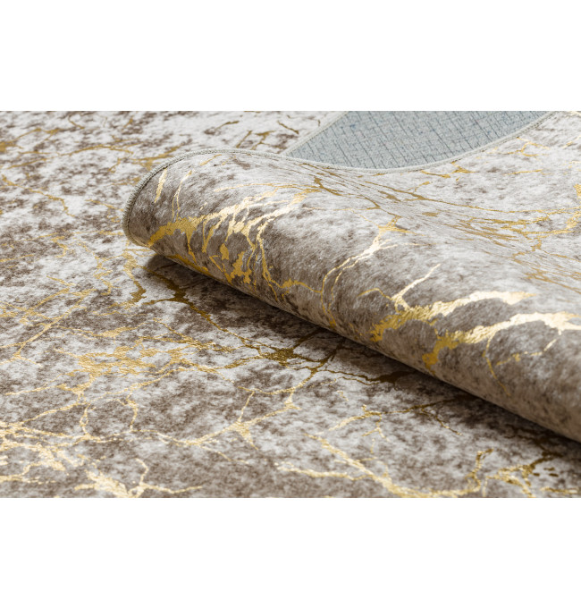Koberec MIRO 11111.2104 mramor / glamour, béžový / zlatý