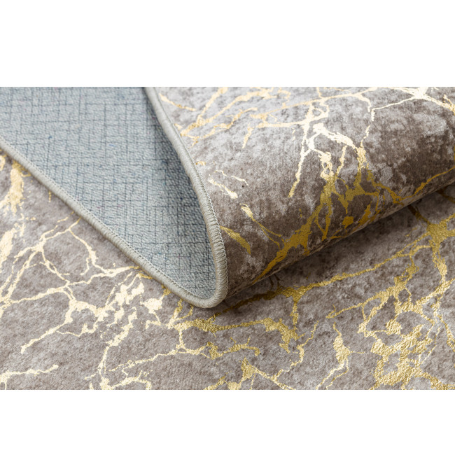 Koberec MIRO 11111.2104 mramor / glamour, béžový / zlatý
