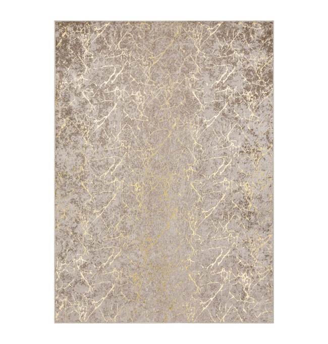 Koberec MIRO 11111.2104 mramor / glamour, béžový / zlatý