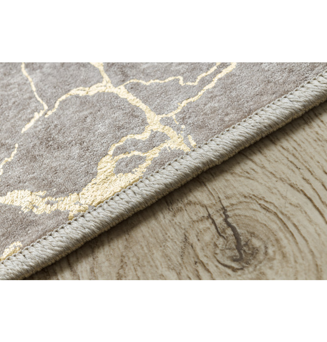 Koberec MIRO 11111.2104 mramor / glamour, béžový / zlatý