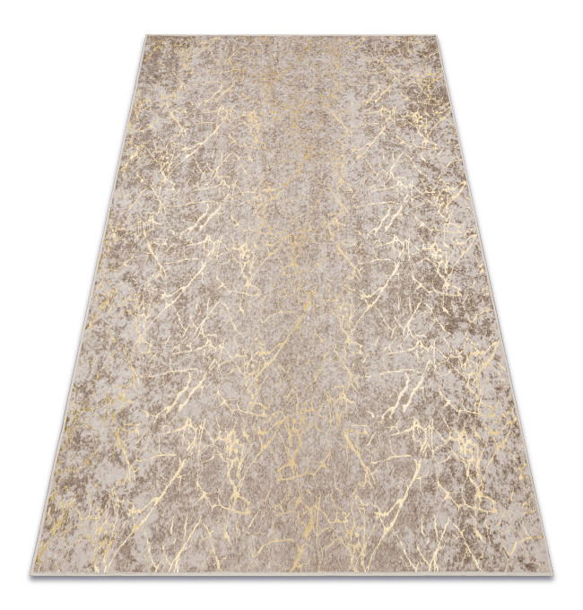 Koberec MIRO 11111.2104 mramor / glamour, béžový / zlatý
