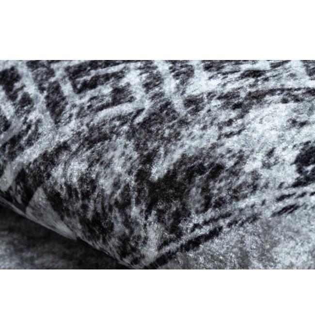 Koberec MIRO 51254.802 mramor / řecký, šedý / černý kruh