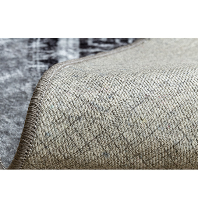 Koberec MIRO 51254.802 mramor / řecký, šedý / černý kruh