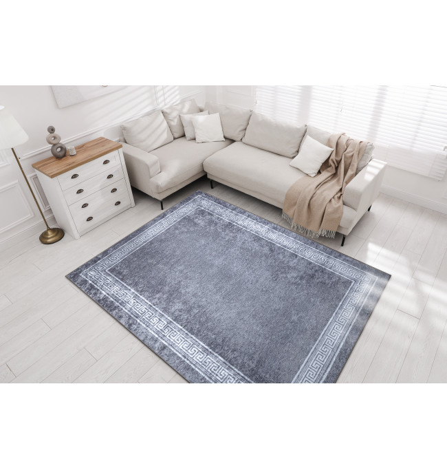 Koberec MIRO 51317.807 rám / řecký, šedý