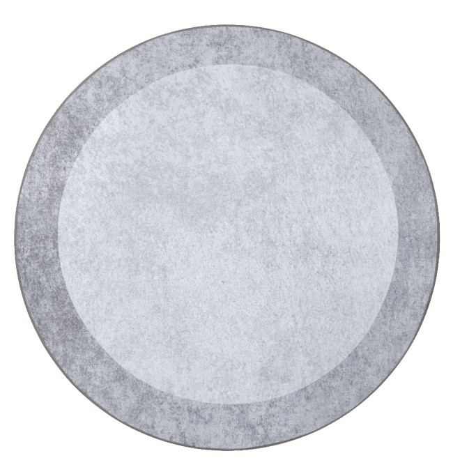Koberec MIRO 51648.802 mramor, světle šedý kruh
