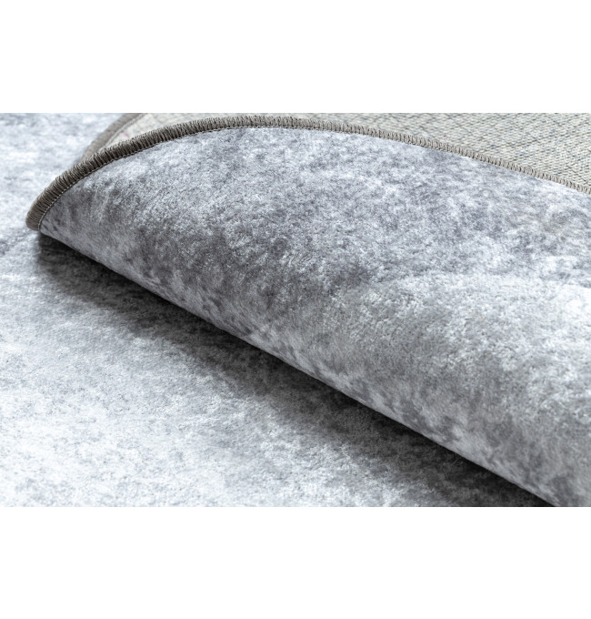 Koberec MIRO 51648.802 mramor, světle šedý kruh