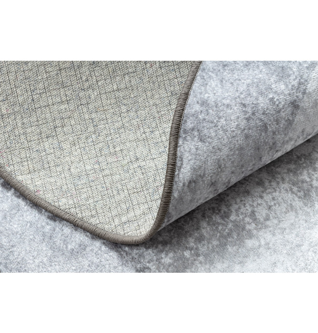 Koberec MIRO 51648.802 mramor, světle šedý kruh