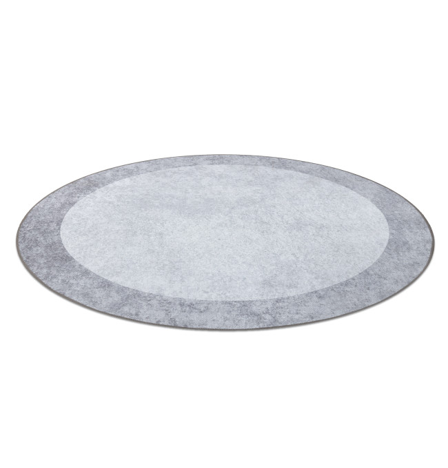 Koberec MIRO 51648.802 mramor, světle šedý kruh