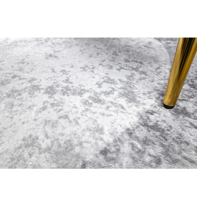 Koberec MIRO 51648.802 mramor, světle šedý kruh