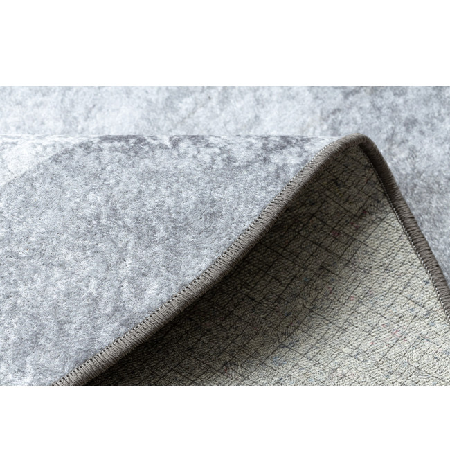 Koberec MIRO 51648.802 mramor, světle šedý kruh