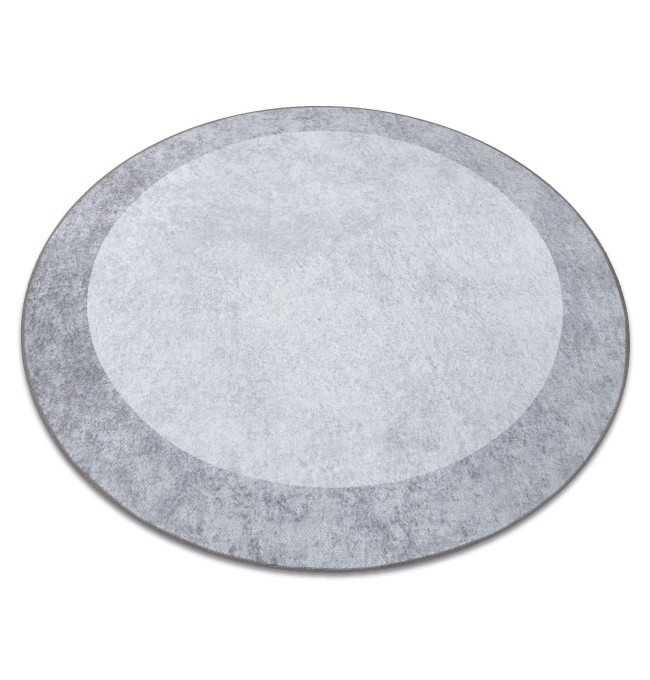 Koberec MIRO 51648.802 mramor, světle šedý kruh