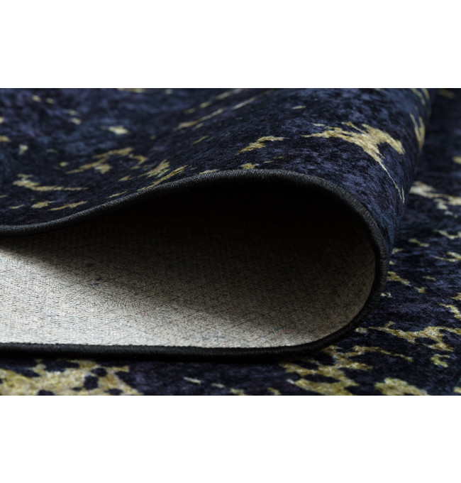 Koberec MIRO 52003.803 mramor, černý