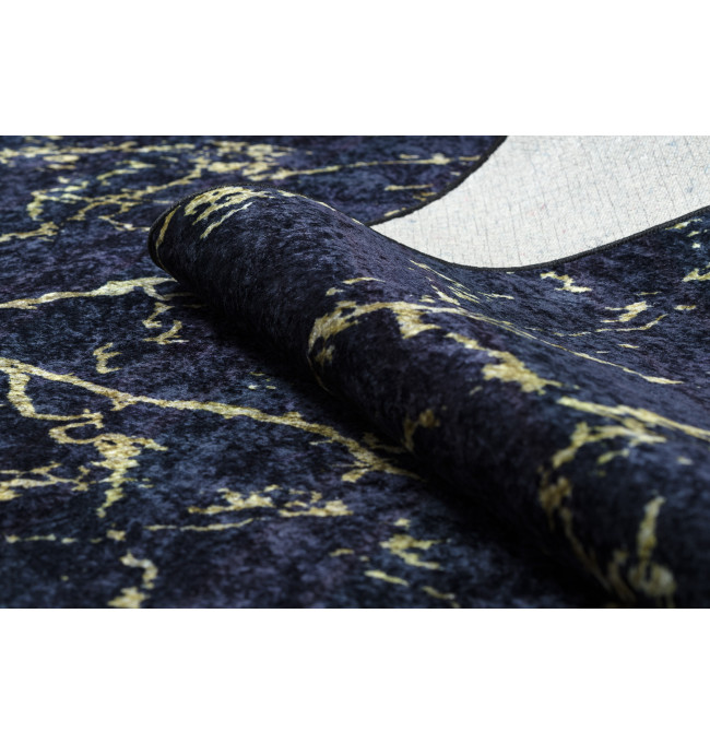 Koberec MIRO 52003.803 mramor, černý